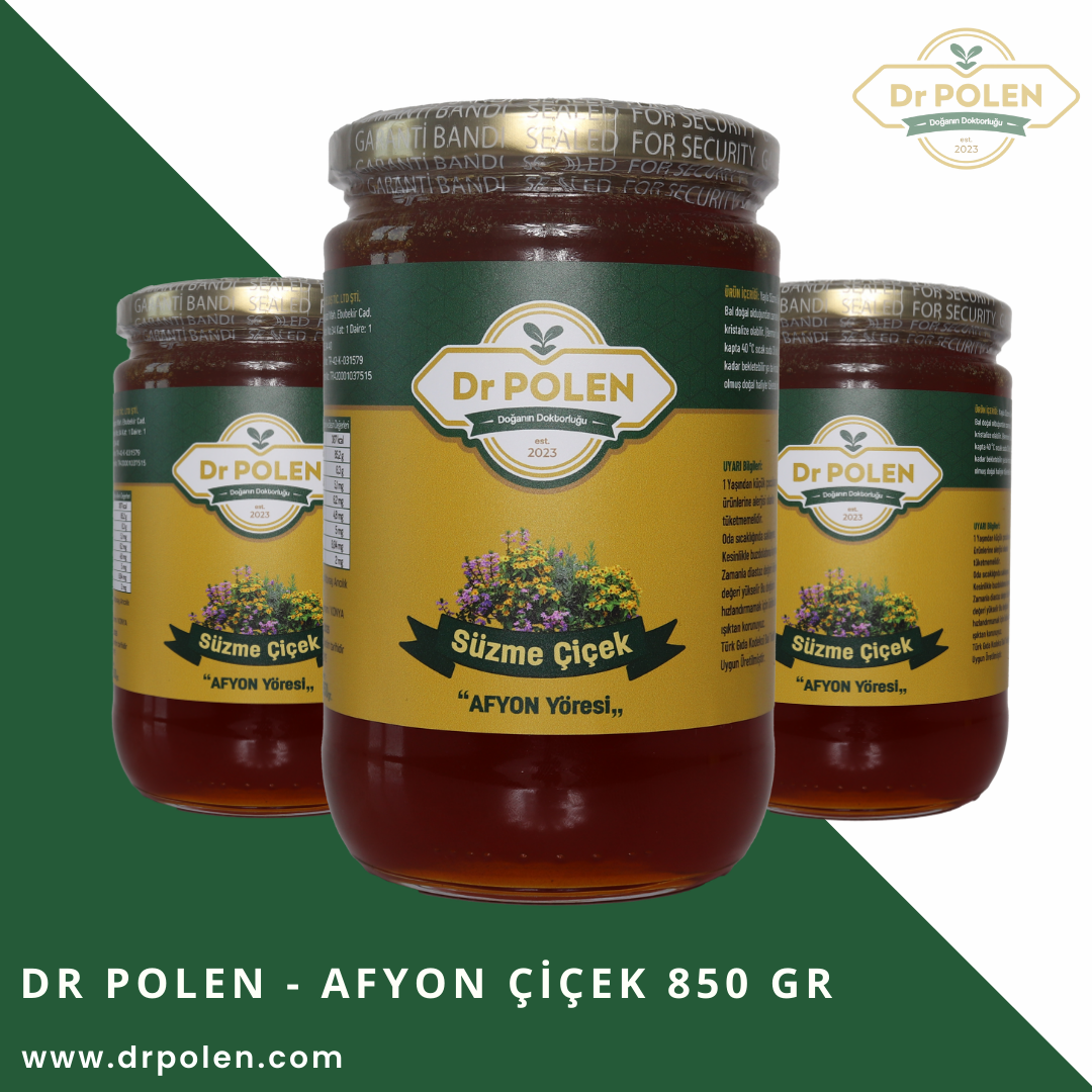 Yöresel Afyon Çiçek Balı 850 gr