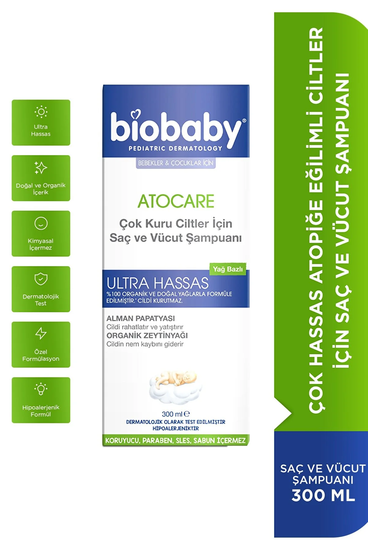 BIOBABY ATOPIK CILT SAMP. 300 ML