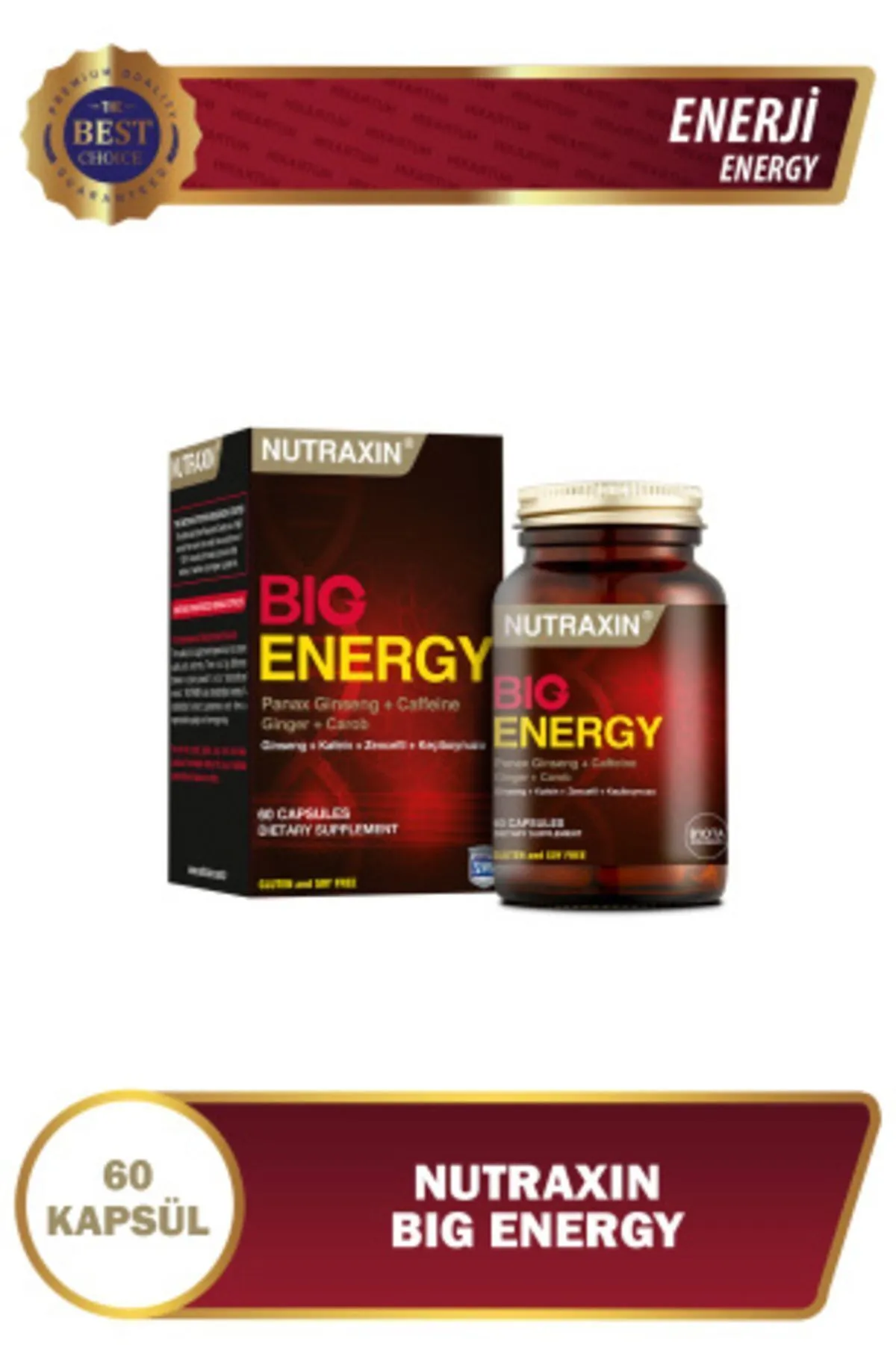 Nutraxin Big Energy - Vitamin Takviyesi