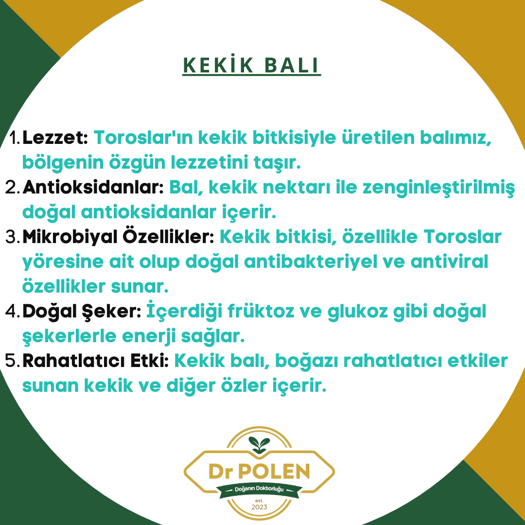 Kekik Balı 850 Gr - Toros Dağlarından