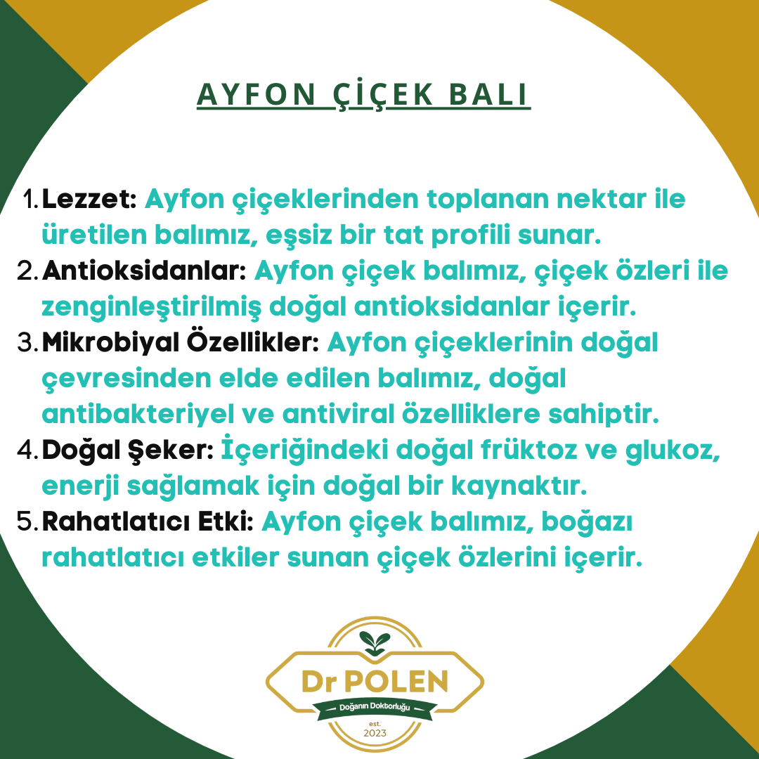 Yöresel Afyon Çiçek Balı 850 gr