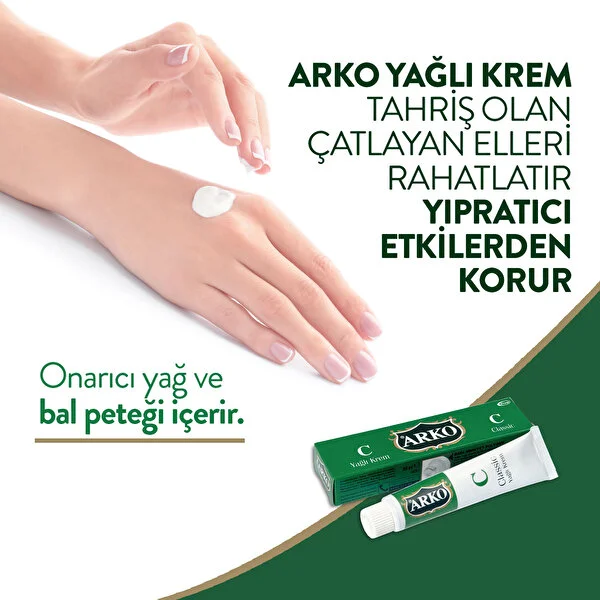 Arko Classic Yaglı Krem 20 Cc