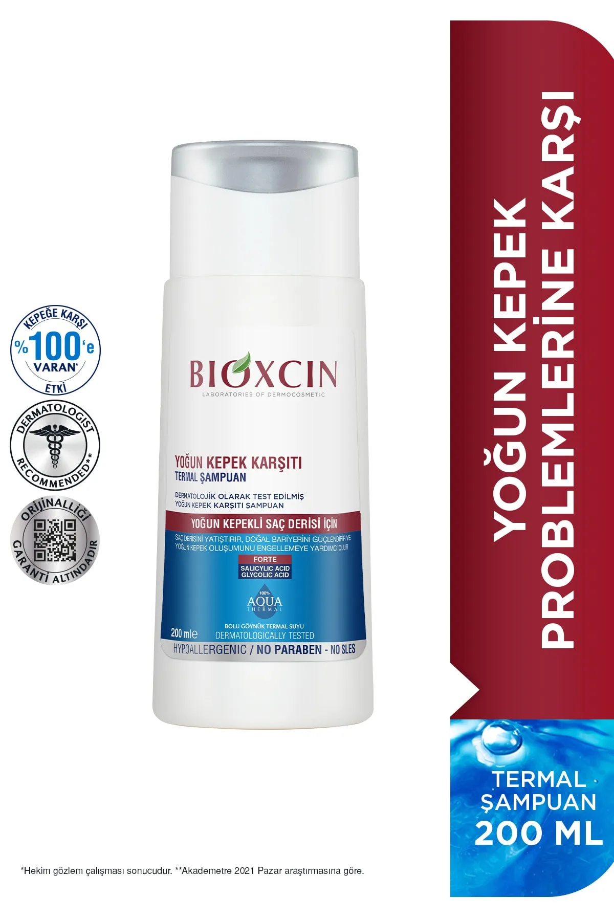 Bioxcin Aqua Thermal DS Şampuan