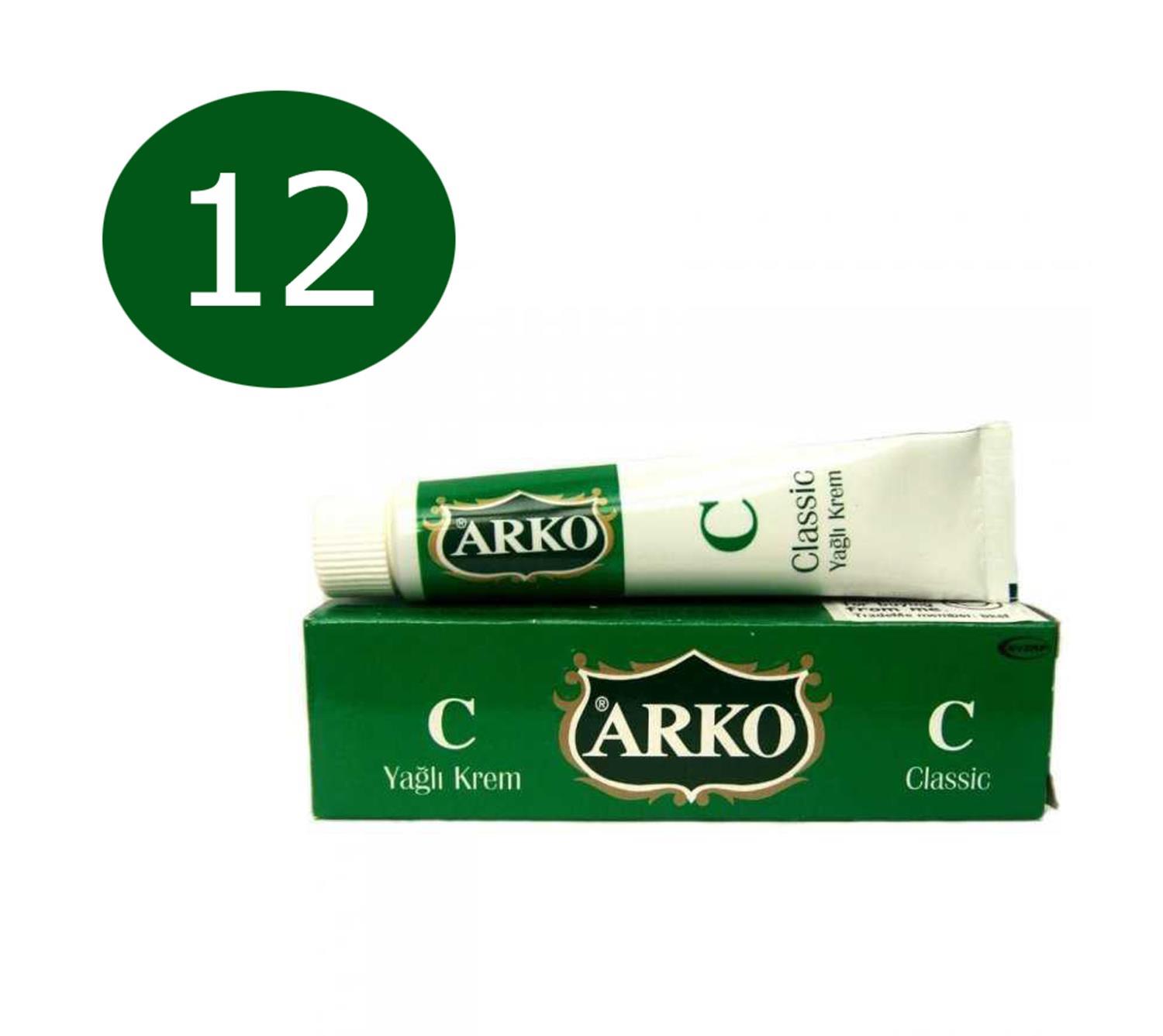 Arko Classic Yağlı Krem 20 Cc 12’li