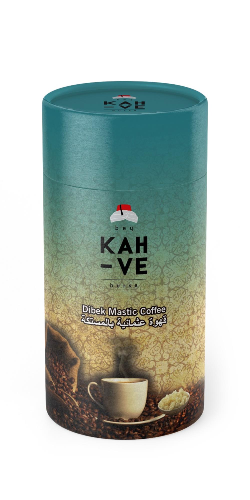 Bey Kahve Damla Sakızlı Dibek Kahvesi Silindir 250 Gr