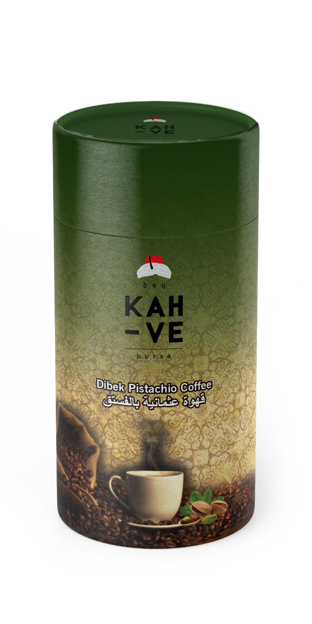 Bey Kahve Fıstıklı Dibek Kahvesi Silindir 250 Gr