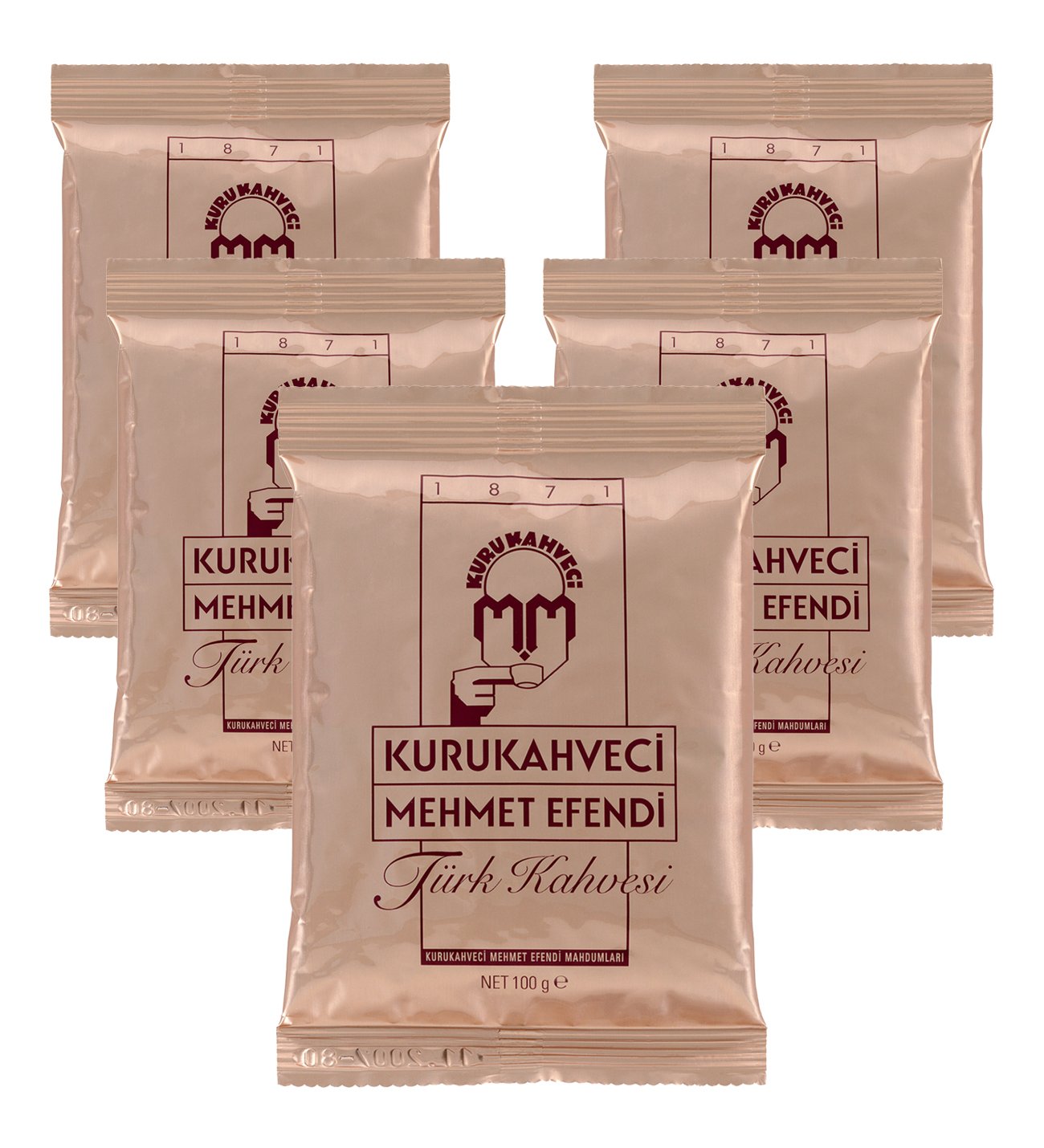 Kurukahveci Türk Kahvesi 100 Gr x 5 Adet