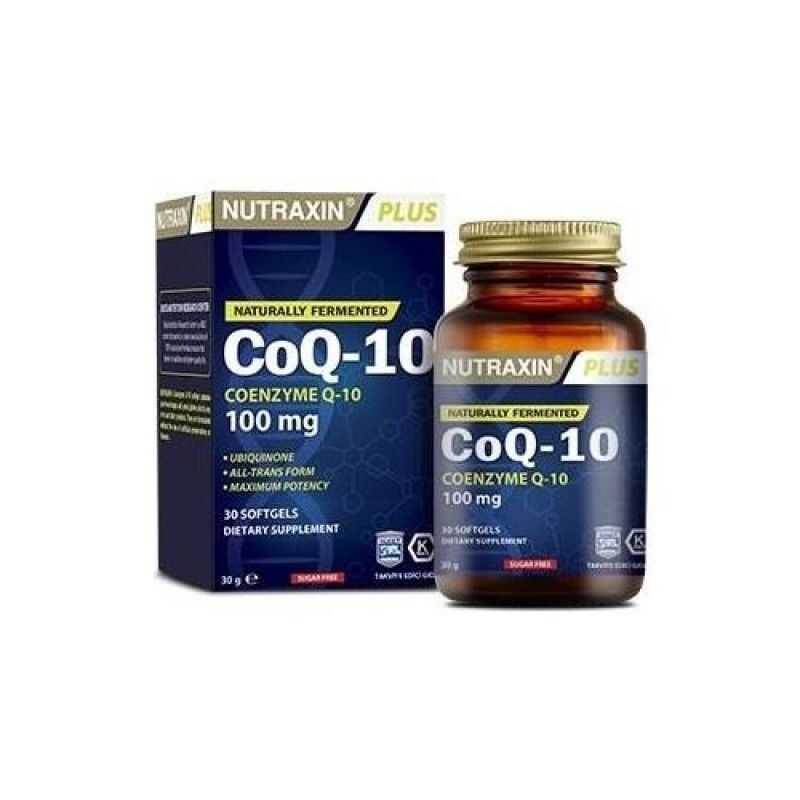 Nutraxin Koenzim Q-10 - Jelatin Kapsül