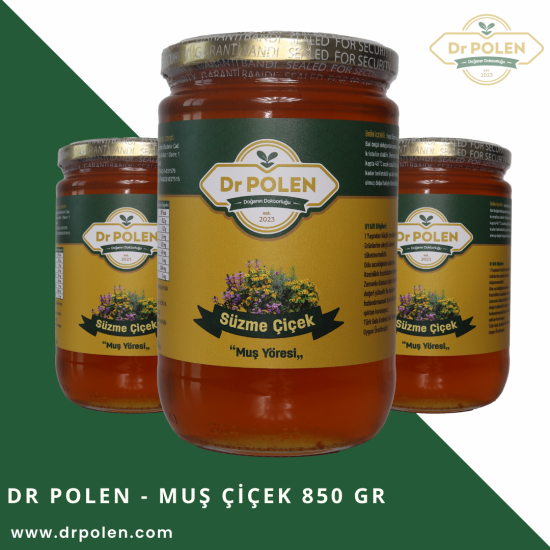 Yöresel Muş Çiçek Balı 850 gr