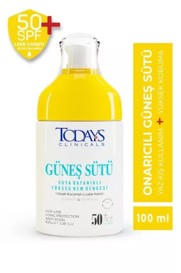 Todays Clinicals Güneş Sütü 50 + Spf