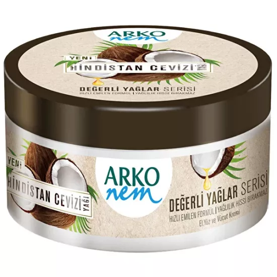 Arko Nem Değerli Yağlar Yağı 250 ml Krem