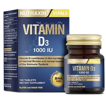 Nutraxin D3 Vitamini - Gıda Takviyesi