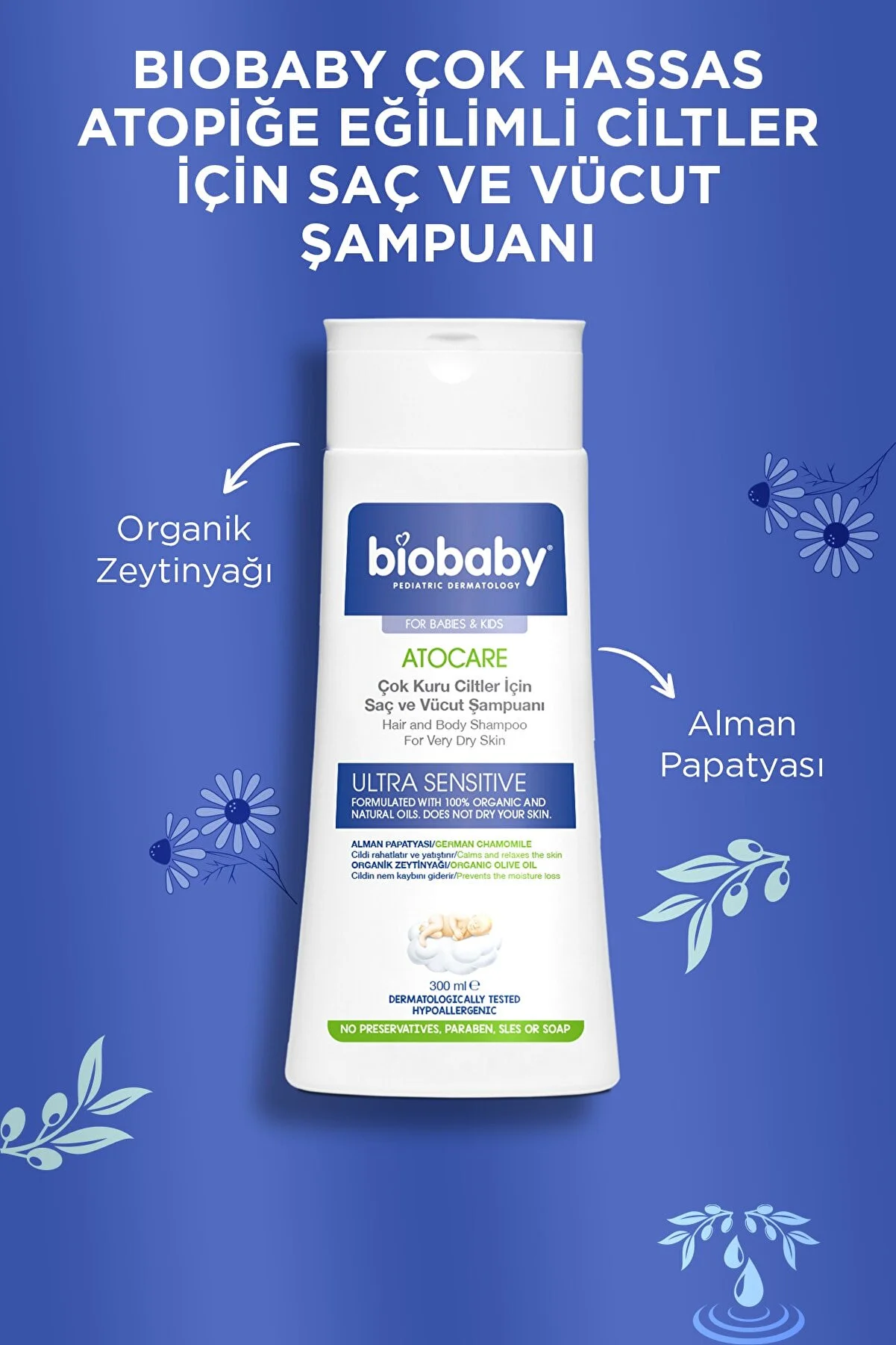 BIOBABY ATOPIK CILT SAMP. 300 ML