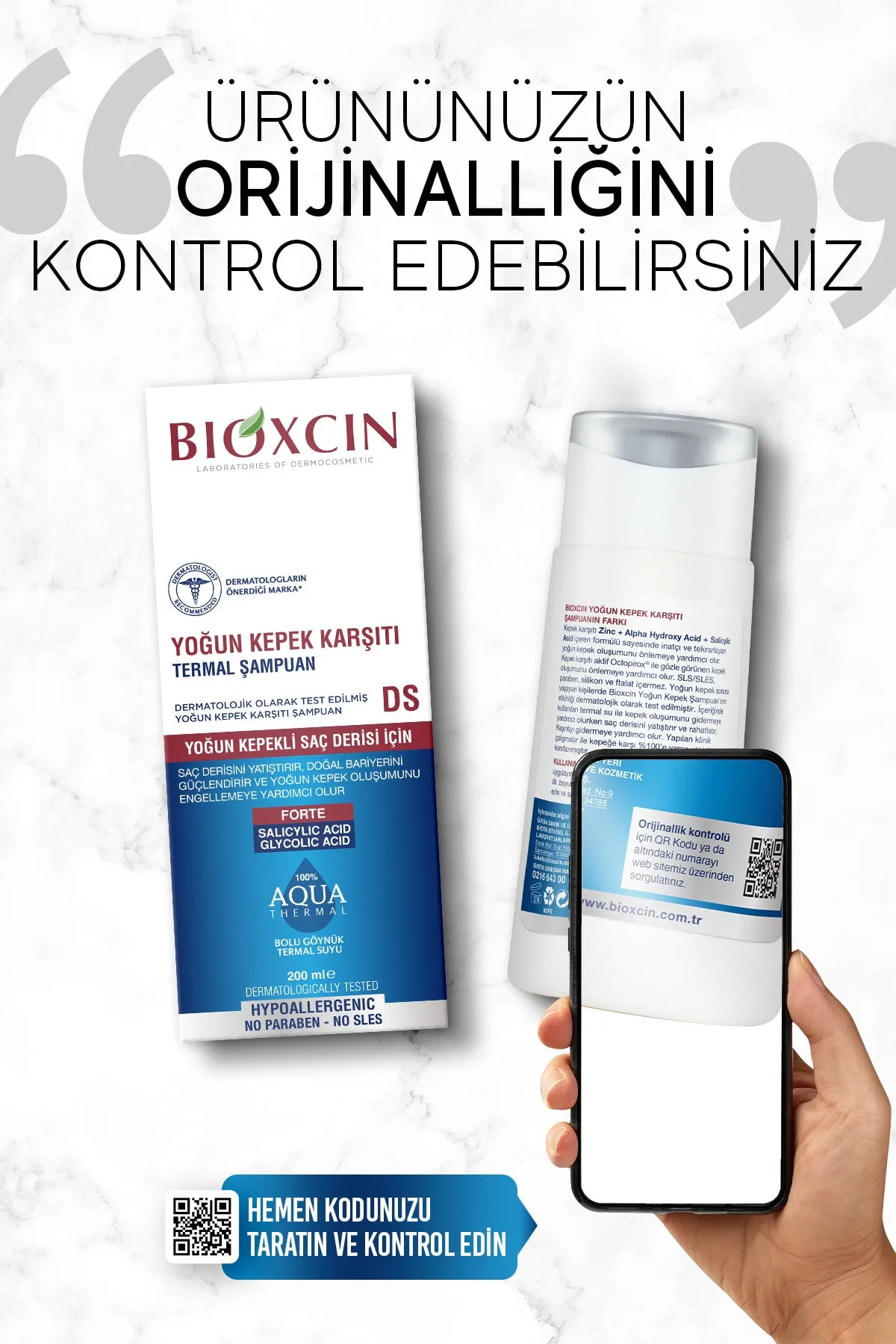 Bioxcin Aqua Thermal DS Şampuan