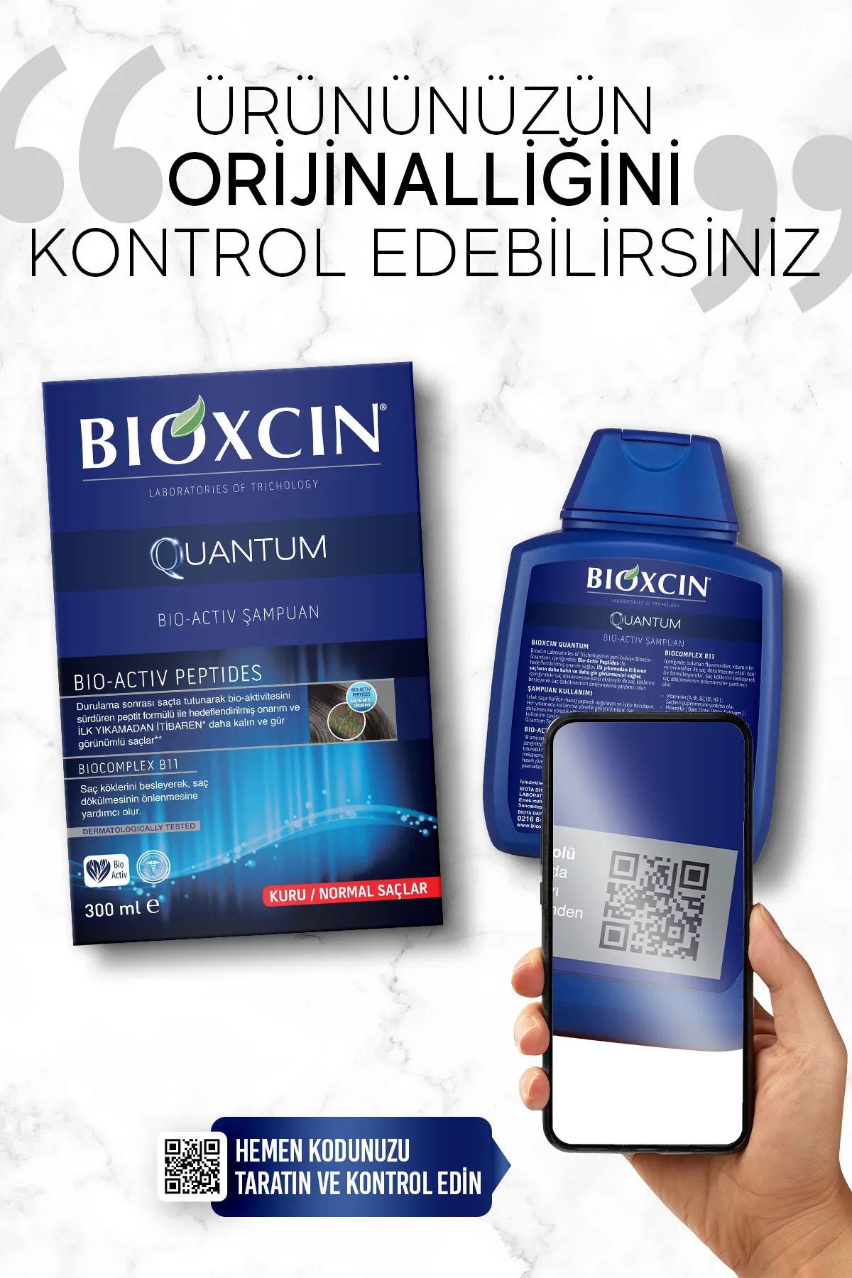 Bioxcin Quantum Kuru & Normal Saçlar İçin Şampuan 3 Al 2 Öde